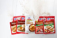 McCormick Gluten Free Turkey Gravy Mix, 0.88 oz (Pack of 12)