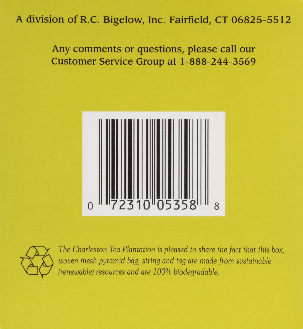 Island Green Pyramid Teabags, 12 Count