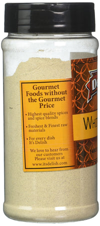 White Pepper by Its Delish (Ground, 7 Oz. Medium Jar)