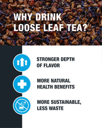 Tiesta Tea - Blueberry Wild Child, Loose Leaf Blueberry Hibiscus Herbal Tea, Non-Caffeinated, Hot & Iced Tea, 5.5 oz Tin - 50 Cups, Natural Flavors, Herbal Tea Loose Leaf Blend