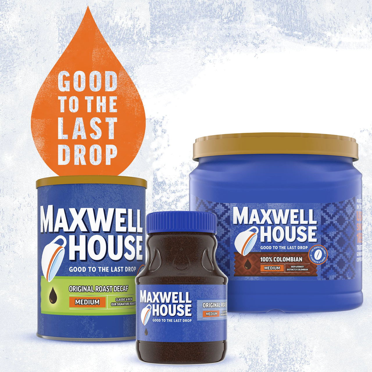 Maxwell House Original Roast Instant Coffee (8 oz Jar)