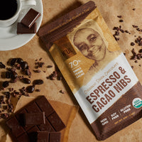 K'UL Chocolate Bars | 3 Pack Dark Chocolate 70+80% Cacao | Espresso & Cacao + Pure Dark Chocolate + Wild Ginger | Organic, Vegan Chocolate, Gluten Free, Soy Free, Non-GMO, Bean-to-Bar, Fair Trade Dark Chocolate