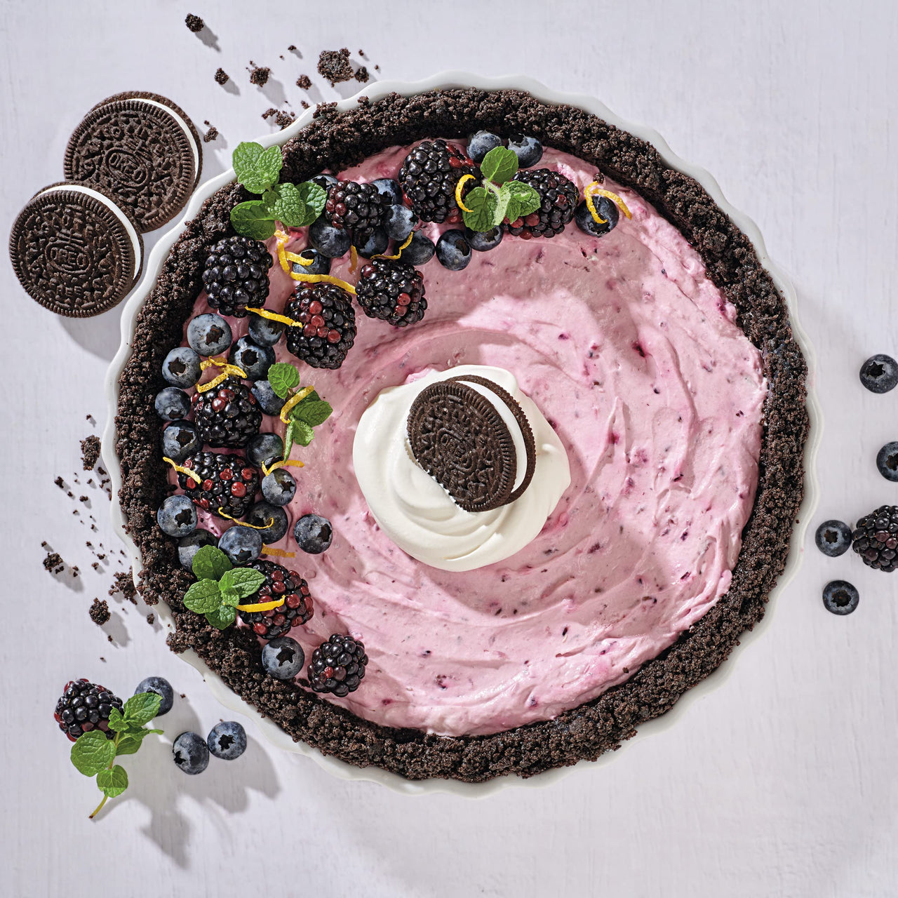 OREO Double Stuf Gluten Free Chocolate Sandwich Cookies, Gluten Free Cookies, 14.03 oz