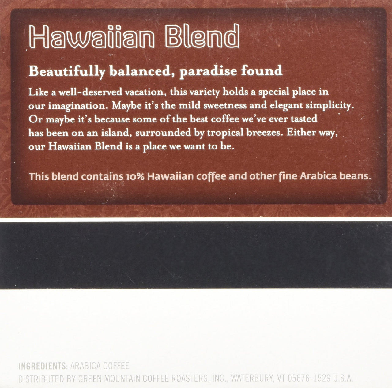 Tully's  Coffee Hawaiian Blend 12 KCups