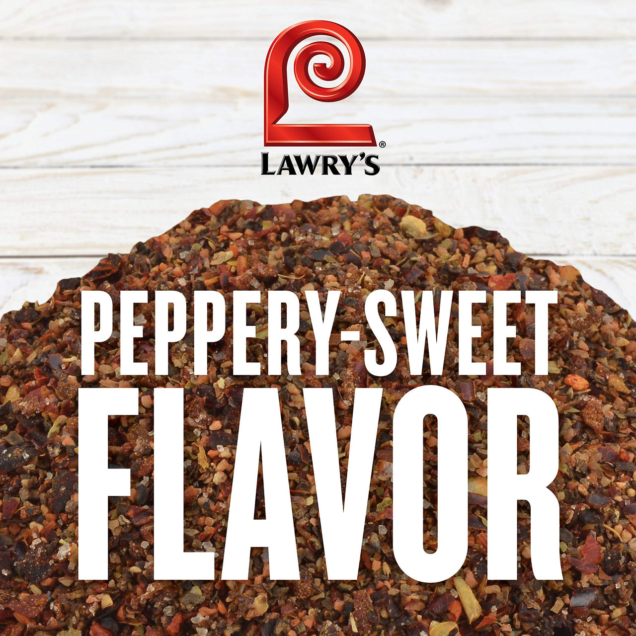 Lawry's  Seasoned Pepper, 10.3 oz - One 10.3 Ounce Container of Seasoned All Pepper for a Well-Rounded Flavor of Black Pepper, Sweet Red Bell Peppers, and Spices