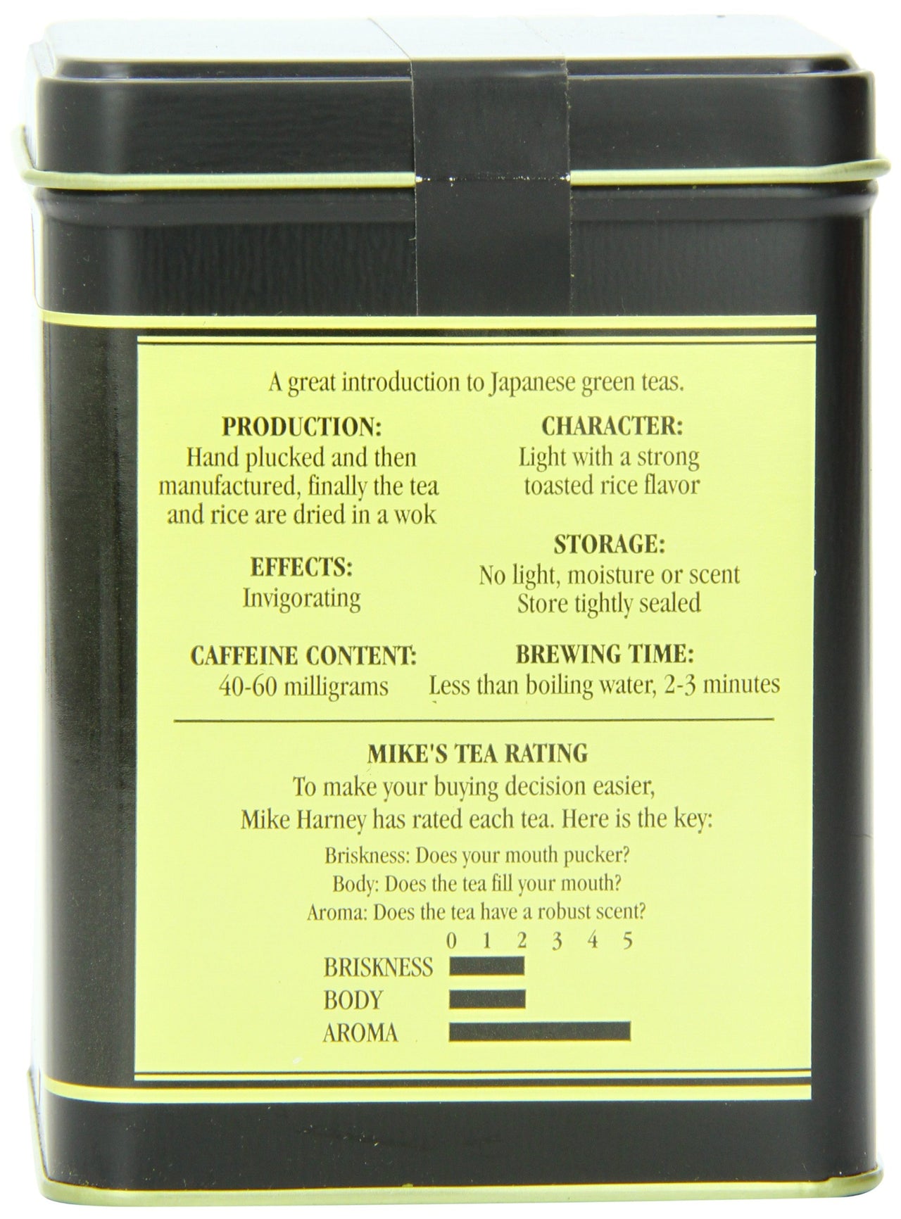 Harney & Sons Genmaicha Tea | 8 oz Loose Leaf Tea