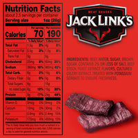Jack Link's  Extra Thick Cut Steak Strips, Beef Jerky, Original Flavor, Ready to Eat Snack Bags, 9g of Protein, 70 Calories, Made with Premium Beef, 96 Percent Fat Free, 2.6 Oz (Pack of 4)