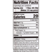 McCormick 30% Less Sodium Chicken Gravy Mix, 0.87 oz (Pack of 12)