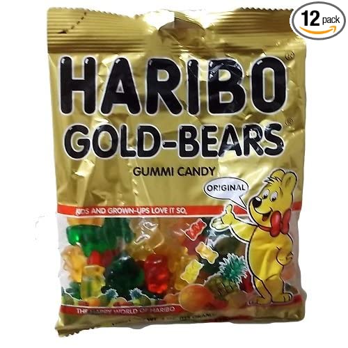 HARIBO GOLD BEARS 4 OZ , Case Pack of 12