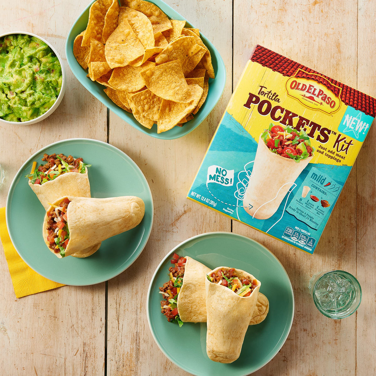 Old El Paso Pocket Kit, 12.4 oz