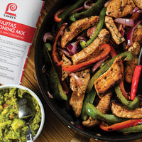 Lawry's  Fajitas Seasoning Mix, 8.9 oz - One 8.9 Ounce Packet of Fajita Seasoning Mix to Flavor Steak, Chicken, Rice Jambalaya, Fajitas and More