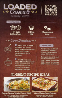 Betty Crocker Loaded Casserole Potatoes, 4.5 oz