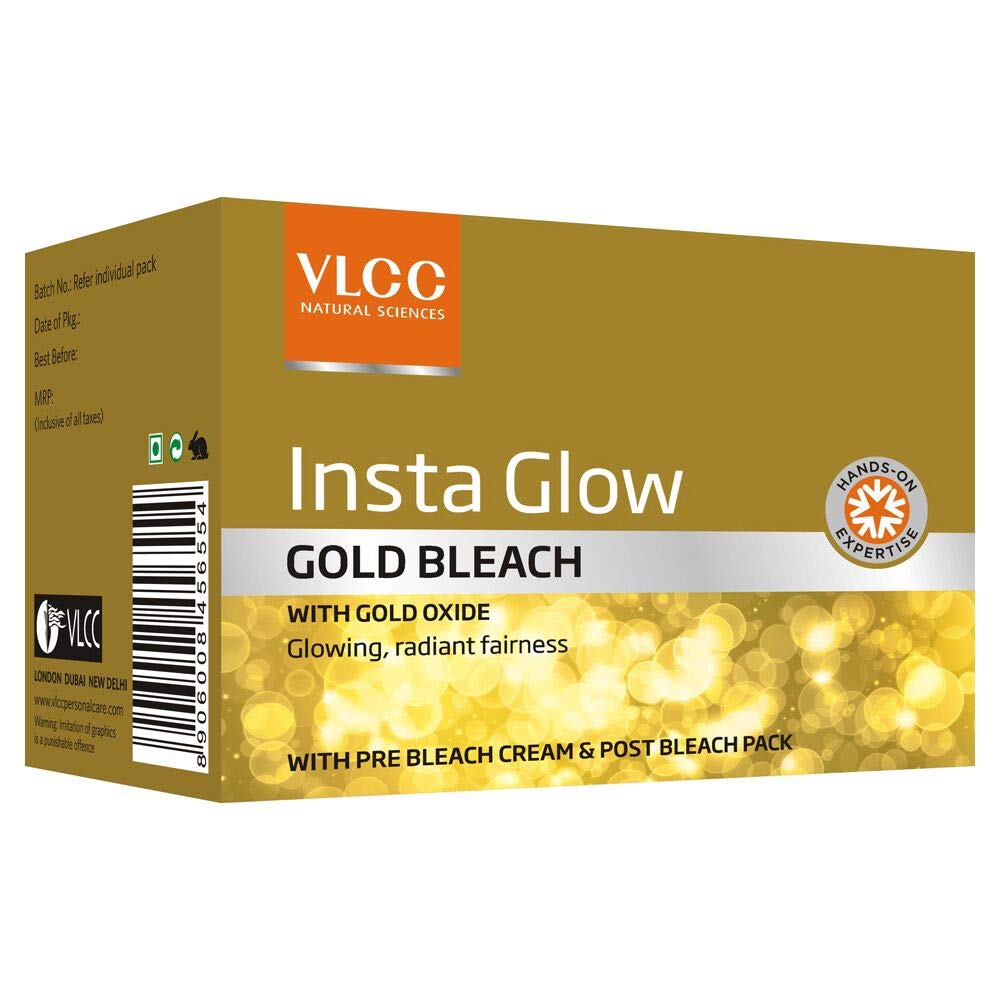 VLCC Natural Sciences Insta Glow Gold Bleach, 402g