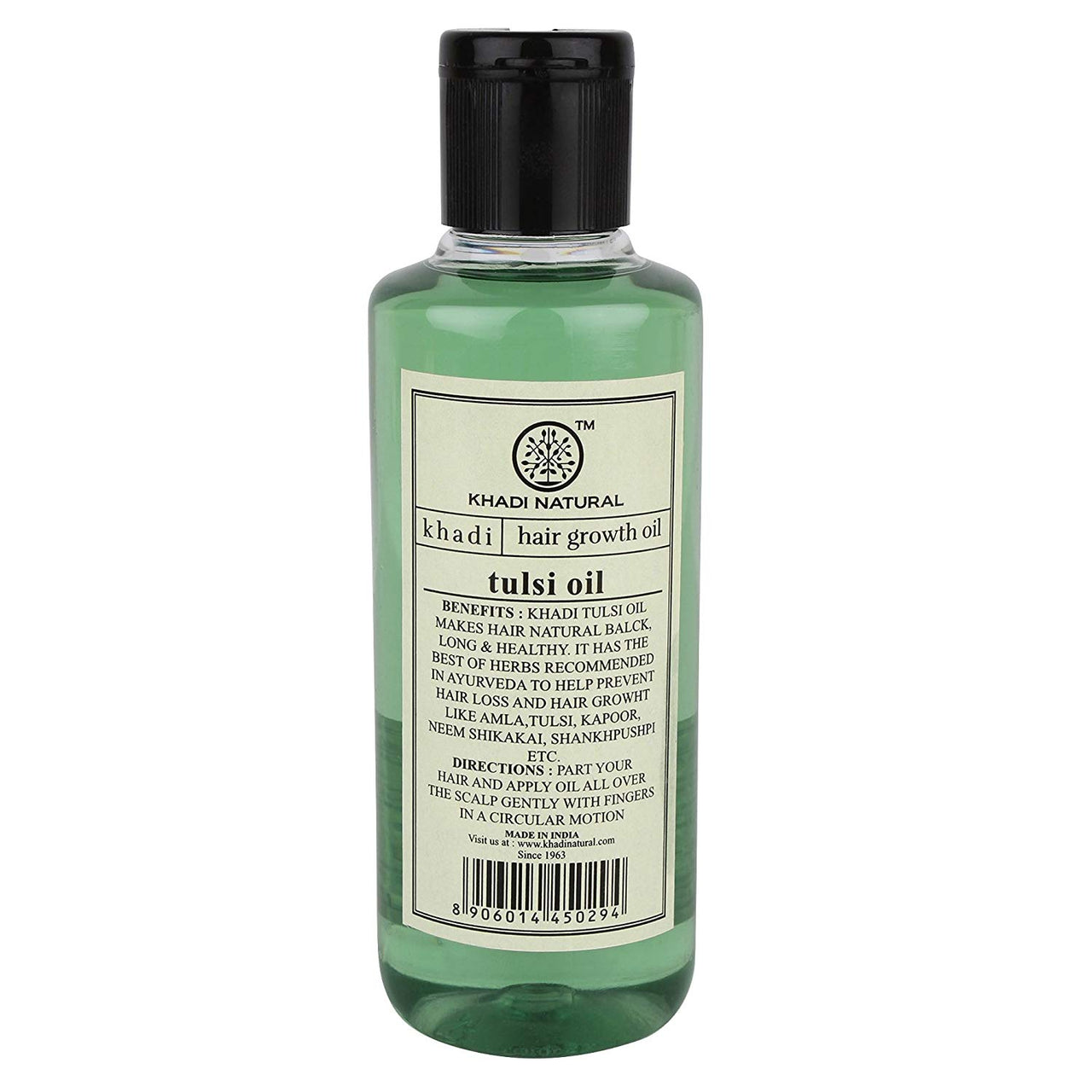 Khadi Natural Tulsi Herbal Hair Oil, 210ml