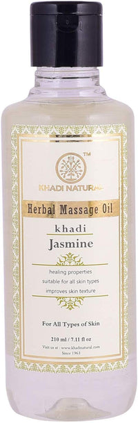 Khadi Natural Ayurvedic Jasmine Massage Oil, 210ml