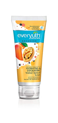 Everyuth Naturals Advanced Hydrating and Exfoliating Walnut Apricot Scrub, 100g