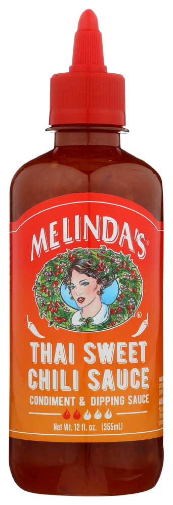 Melinda's  Thai Sweet Chili Sauce, Condiment and Dipping Sauce, 12 oz