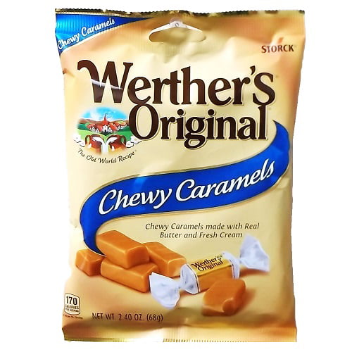 Werther's  Original Creamy Caramel Filled Hard Candies, 2.4 oz.