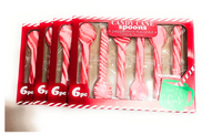 24 Peppermint Candy Cane Spoon