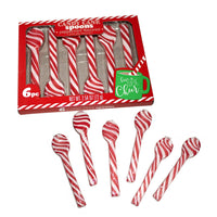 CANDY CANE Spoons, peppermint flavored, (1) box