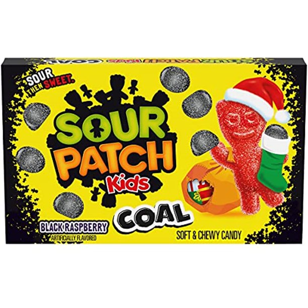 Sour Patch Kids Coal, 3.1-oz.(2 Pack)