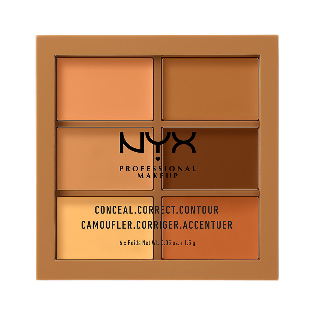 NYX Professional Makeup Conceal, Correct, Contour Palette, Deep