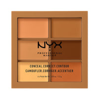 NYX Professional Makeup Conceal, Correct, Contour Palette, Deep