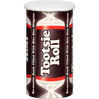 Tootsie Roll Bite Size Midgees Filled Bank, 4 Oz.