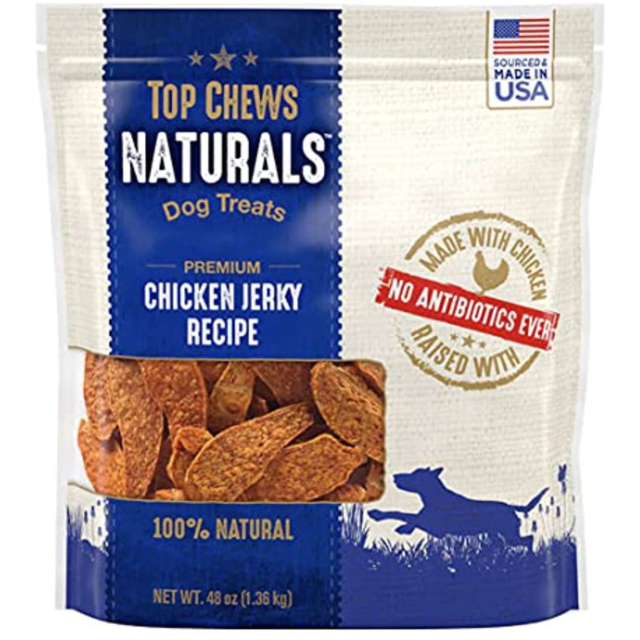 Top Chews Chicken Jerky 3Pack ( 48oz Each) XvmOb
